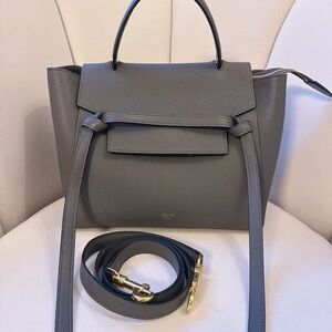 Celine nano Leather belt bag